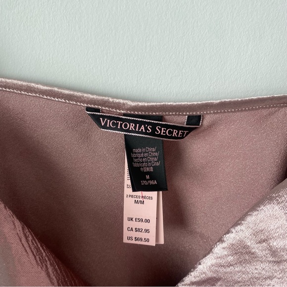 NWT Victoria’s Secret Silk/Satin Champagne Camisole Top - Picture 2 of 4